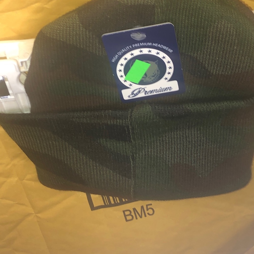 Head Wear Small Cap Camouflage